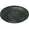 Ekena Millwork Federal Roped Small Medallion (Canopies up to 6"), 12 5/8"OD x 1 1/8"P, Painted Turtle Crackle CM12FEPTC - alternate 5